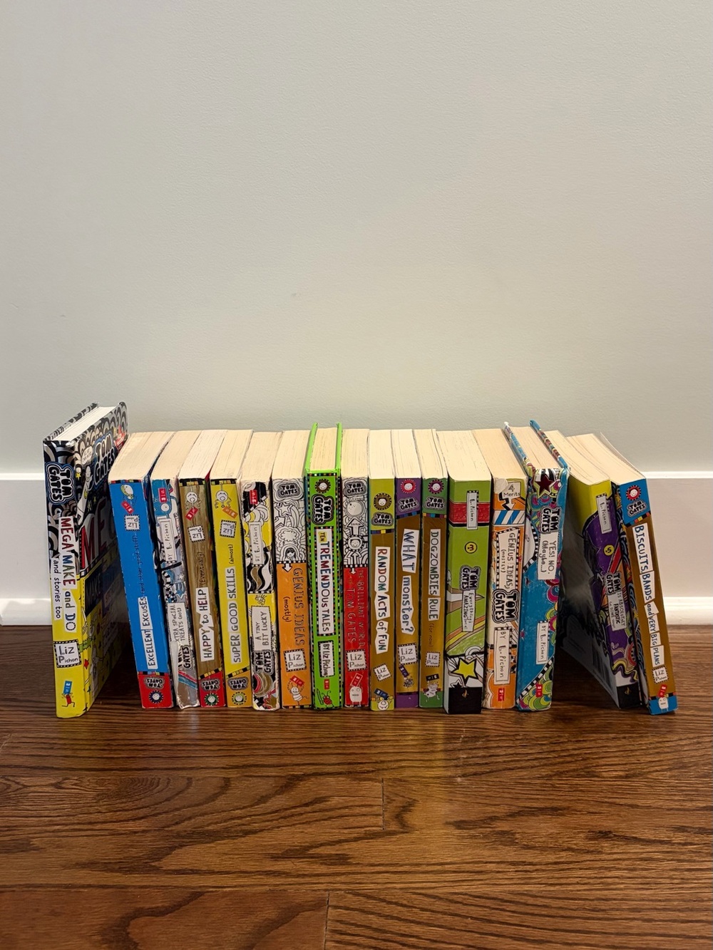 17 books Tom Gates